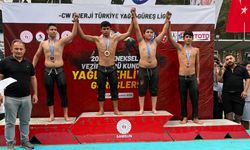 Osmancıklı pehlivanlardan 3 Türkiye şampiyonluğu