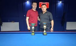 Çorum 3 Bant Bilardo İl Birinciliği’nde Recep Taşkın şampiyon oldu