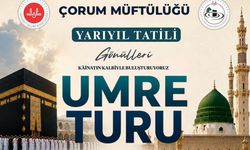 Müftülükten yarıyıl tatiline özel 16 günlük umre turu