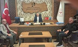 Zeki Dilmen’den Başhekim Doç. Dr. Muhammet Gömeç’e ziyaret