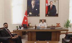 Yeni Müftüden Kaymakam Dinçer’e ziyaret