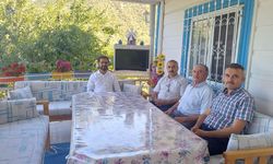 Müftü Koçak’tan imam-hatip Cafer Uzun’a geçmiş olsun ziyareti