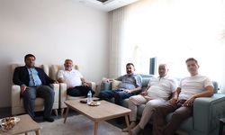 Başkan Gelgör’den Fatih Ergün’e geçmiş olsun ziyareti