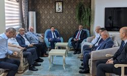 ÇEKVA heyetinden İl Millî Eğitim Müdürü Cemil Çağlar’a ziyaret