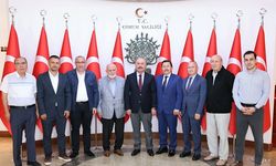ÇEKVA heyetinden Vali Ali Çalgan’a ziyaret