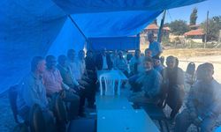 Akkaya Köyü’nde düzenlenen mevlit programına katıldılar