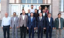 Milletvekili Şahan, Alaca Kaymakamı Dinçer ile görüştü