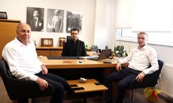 Kaymakam Dinçer ve Başkan Arslan’dan İş Bankası'na ziyaret