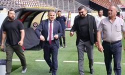Çorum Şehir Stadyumu’nda inceleme ve değerlendirme yaptılar