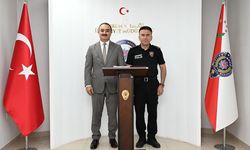 Rektörü Öztürk’ten Emniyet Müdürü Pehlivan’a ziyaret