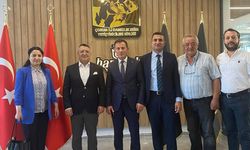Halkbank heyetinden Çorum DSYB’ye ziyaret