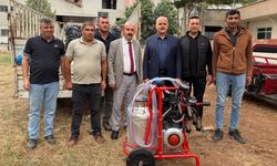 Osmancık'taki süt üreticilerine makine desteği