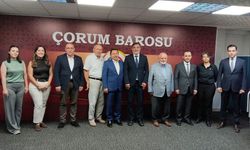 ÇEKVA heyetinden Çorum Barosu’na ziyaret