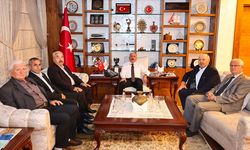 Köy muhtarlarından Vali Ali Çalgan’a ziyaret