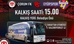 Osmancık Belediyesi’nden Çorum FK taraftarına ulaşım desteği