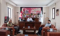 Mecitözü Belediye Başkanı Veli Aylar’a ziyaret
