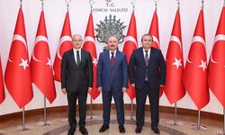Bakanlık müfettişlerinden Vali Ali Çalgan’a ziyaret