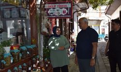 Başkan Çizikci ve Mehmet Demirci’den esnaf ziyareti