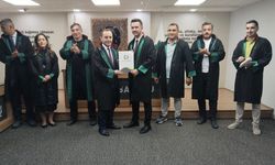 Çorum Barosu’nda Av. Mert İlik için yemin ve ruhsat töreni