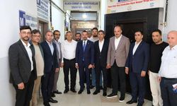 Milletvekili Şahan’dan Alaca Esnaf Odası’na ziyaret