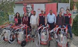Çorum'un bu ilçesinde kaç yetiştiriciye süt sağım makinesi desteği sağlandı?