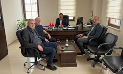 AK Parti'den Vergi Dairesi Müdürü Rıdvan Sulıya ziyaret