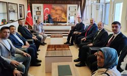 Tokat Milletvekili Beyazıt’tan Ortaköy Kaymakamı Şimşek’e ziyaret