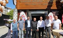 “Gülbaba Şekerleme ve Lokum” satış mağazasını ziyaret etti