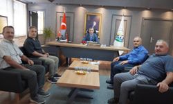 Kaymakam Duman, Avcılar Derneği heyetini kabul etti