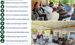 Üçköy Köyü’nde üreticilerin sorunları yerinde dinlendi