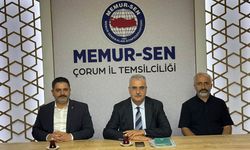 Yusuf Ahlatcı, Memur-Sen Çorum teşkilatıyla bir araya geldi