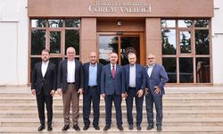 Vali Ali Çalgan’a nezaket ziyaretinde bulundular