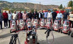 Çiftçilere devlet destekli süt makineleri dağıtıldı
