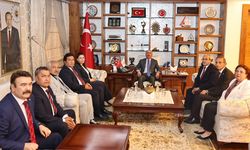 Eğitim heyetinden Vali Ali Çalgan’a yeni dönem ziyareti