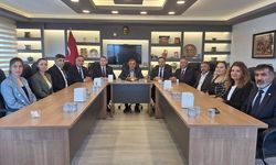 Yeni Parti heyetinden ÇESOB’a ziyaret