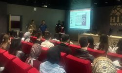 Hitit Üniversitesi öğrencilerine iletişim ve şiddet farkındalığı eğitimi