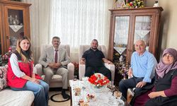 Osmancık’ta gazi Fatih Sinan Özdemir’e anlamlı ziyaret