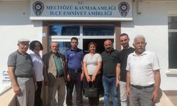 Yeni Parti’den Mecitözü İlçe Emniyet Amiri İnan’a ziyaret