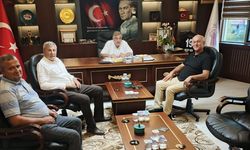 Recep Gür, Samsun’dan gelen konuklarını ağırladı