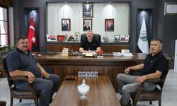 Laçinli muhtarlardan Başkan Gelgör’e ziyaret
