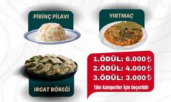Yöresel lezzetler yarışacak: Ödüllü yarışmaya davet