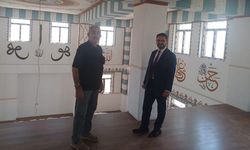 Osmancık Müftüsü Koçak, cami inşaatını inceledi