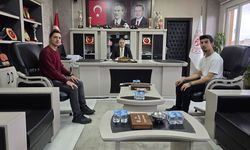Öğrenci kulüplerinden İl Müdürü Mustafa Demirkıran’a ziyaret
