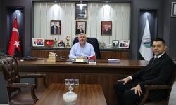 Orman İşletme Müdürü Cengiz Duman’dan Başkan Gelgör’e ziyaret