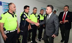 Arif Pehlivan, Çorum Emniyet Müdürlüğü personeliyle vedalaştı