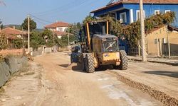 Ortaköy’de hastane yolu asfaltlanıyor