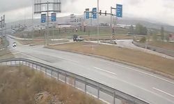 Zile Kavşağı’nda trafik kazası: Faciadan dönüldü