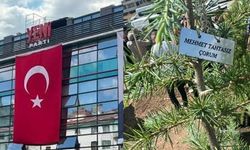 Tahtasız, Yeni Parti Genel Merkezi’nde fidan dikti