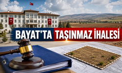 Bayat Kaymakamlığı taşınmazları ihaleyle satacak