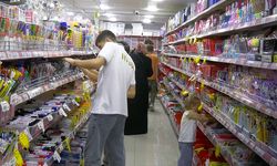 Çorum'da ilk ders zili öncesi kırtasiye mesaisi: Mağazalara alışveriş akını